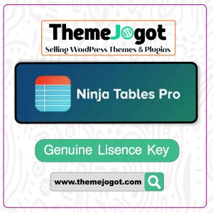 Ninja Tables Pro   License Key Activation | Auto Update Lifetime