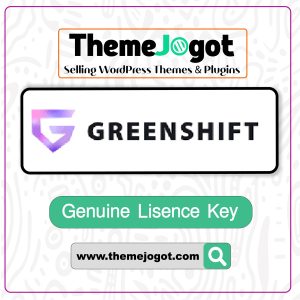 GreenShift Theme License Key Activation